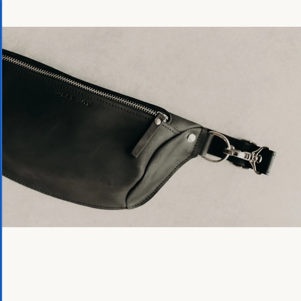 West Von Ella essential Sling (Leather Belt Bag) - BNWT